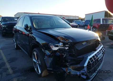 2021 Audi Q3 Premium Plus 45 Tfsi S Line Quattro Tiptronic из США, поврежденный, VIN WA1EECF3XM1145180